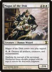 Magus of the Disk - Time Spiral - MTG