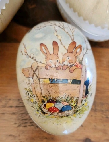 Nestler Hecho en Alemania 3 Huevos de Cartón, Conejos Entrega Correo y Conejitos - Imagen 3 de 8