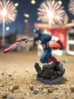 MARVEL GALLERY CAPTAIN AMERICA 10" PVC DIORAMA TOY FIGURE STATUE AVENGERS SHIELD