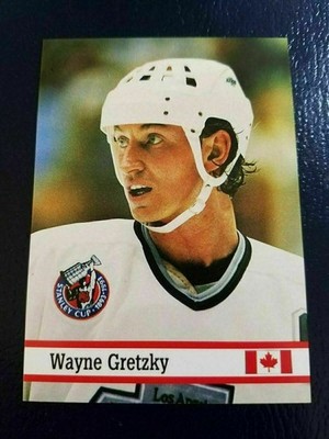 Wayne Gretzky Los Angeles Kings The Great One UK FAX PAX #25 Oddball