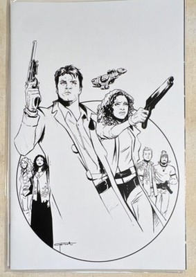 BOOM! Studios Firefly #1 Variant Cover by Lee Garbett Joss Whedon Greg Pak