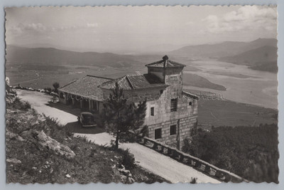 La Guardia  A Guarda Pontevedra Spanien Hotel Pazo de Santa Trega Foto AK 1950er