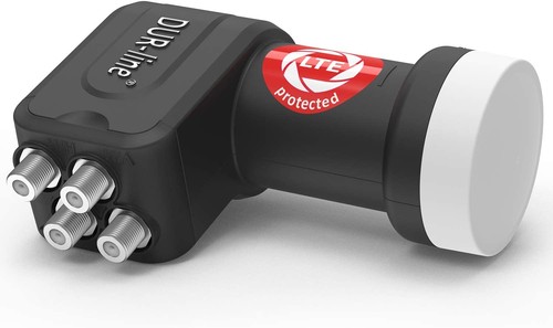 DUR-line +Ultra Premium Quattro LNB für Multischalter LTE-Filter FullHD HDTV 4K - Afbeelding 6 van 8