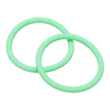 2pcs Silicone Bracelets Band, Sport Wristband Bracelet, Mint Green