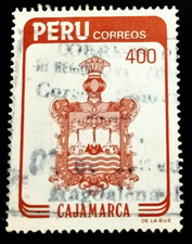 Peru - Pérou - 1984 400 S/. Coats of Arms of Cajamarca City used (47) -