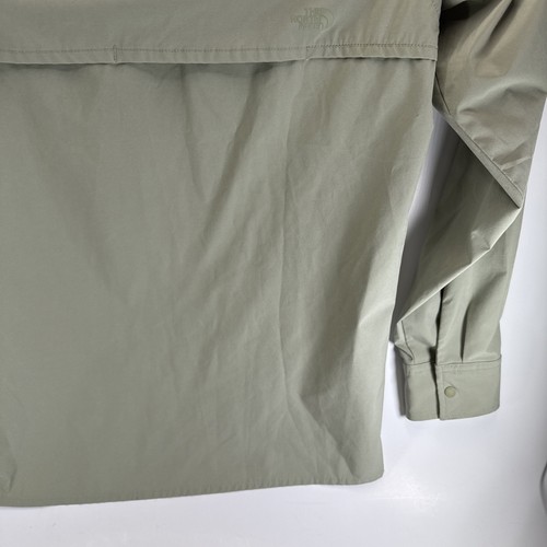 Camisa de sol The North Face $89 nueva con etiquetas Sniktau manga larga verde mediana - Imagen 14 de 20