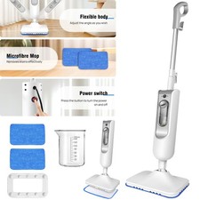 5000W Steam Mop 12 in 1 Hot Cleaner Floor Carpet Window Washer Hand Steamer Home