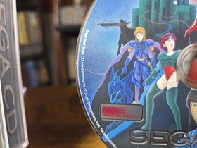 READ* (DEEP SCRATCHES) Vay with Map, Manual & Registration Card (Sega CD, 1994) 