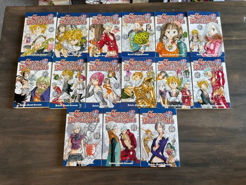 The Seven Deadly Sins | 1-15 | Manga | Nakaba Suzuki 1st Printing - Picture 1 of 8