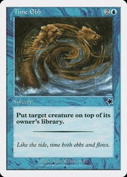 Time Ebb #55 Starter 1999 Magic: The Gathering Common Sorcery