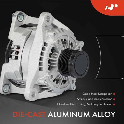 A-Premium Alternator for Ram 1500 Classic 2500 3500 220 Amp 12 Volt CW 6-Groove - Picture 4 of 10
