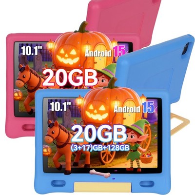 Android 15 Tablet for 3-12 10.1 inch Octa-Core 128GB ROM 1TB Expandable WiFi