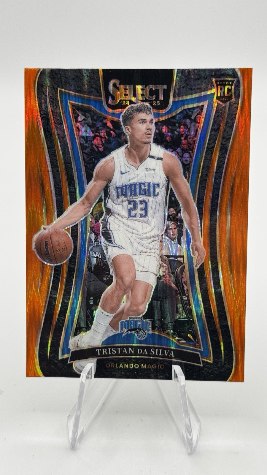 2024-25 Panini Select - Mezzanine Level Tristan Da Silva #380 Orange Flash (RC)