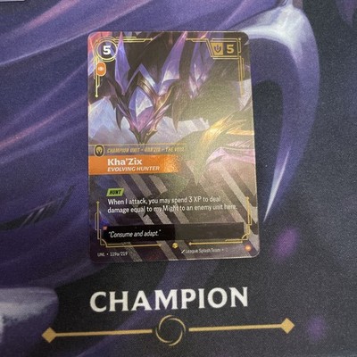 Kha'Zix Evolving Hunter Alt Art 119a/219 UNL Riftbound Unleashed NM TCG English