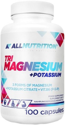 ALL NUTRITION  TRI MAGNESIUM + POTASSIUM 100 Kapseln + BONUS