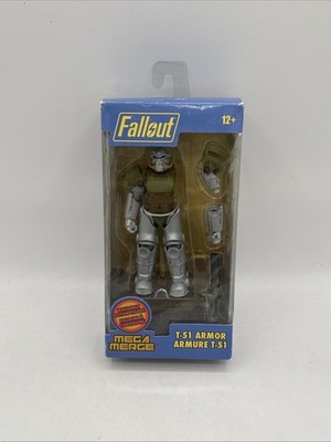 Fallout Mega Merge 4'' Figure #03 t-51 Armor 2017 Just Toys Glyos Action Figure