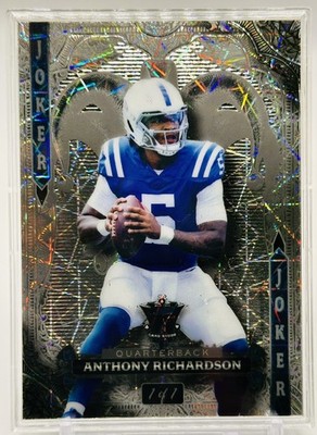 2024 Anthony Richardson RC Wild Card 7 Card Stud Joker 1/1 Indianapolis Colts
