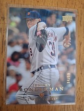 2008 Upper Deck Jeremy Bonderman Gold Detroit Tigers #261 /99