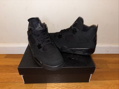 Nike Air Jordan 4 Retro Black Cat 2025 Grade School Size 7 GS