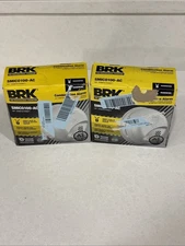 (2) BRK Hard-Wired w/Battery Back-Up Ionization Smoke & Carbon Monoxide Detector
