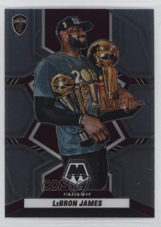 2021-22 Panini Mosaic Finals MVPs LeBron James #298 1by2