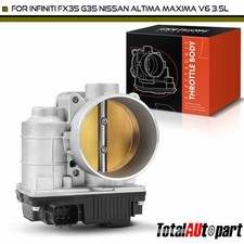 Cuerpo de acelerador electrónico con actuador para Nissan Altima 2002-2006 Infiniti 3,5 L