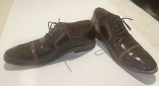 Men's Dark Brown Nine West Dress Shoes 13