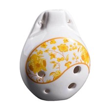 Handcrafted Porcelain Ocarina 6 Air Holes Professional For Beginners And Experts