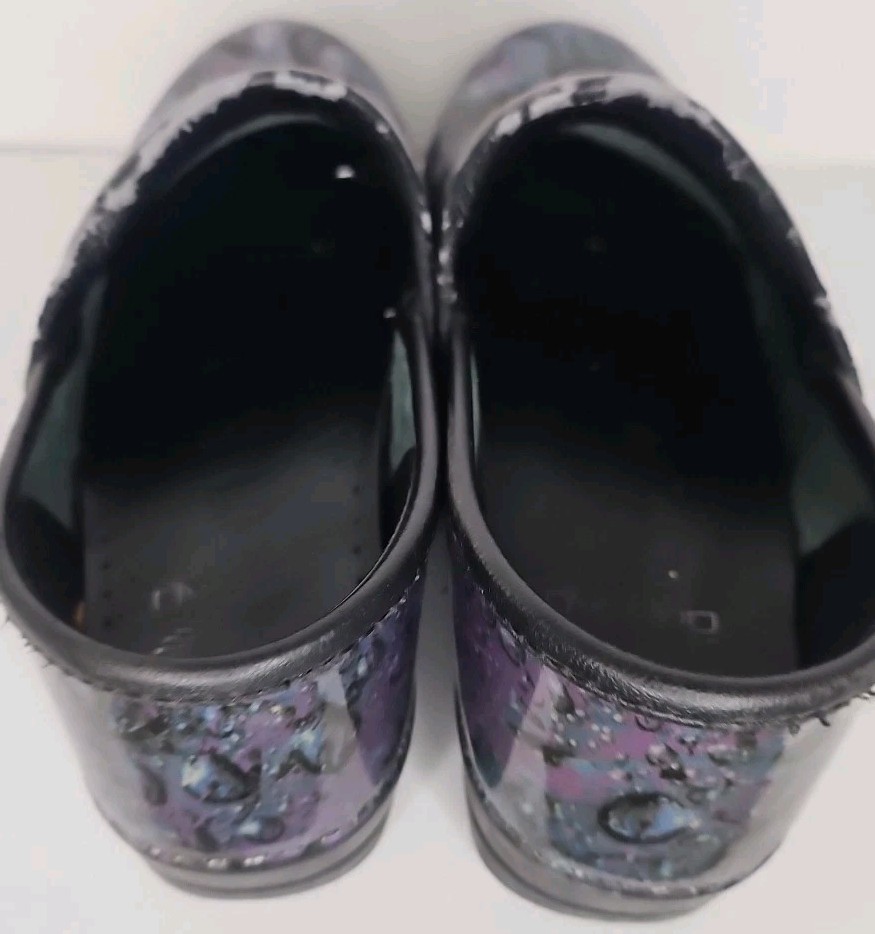 Dansko Pro clogs iridescent bubbles raindrop  EU … - image 7