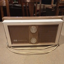 RCA Victor Transistor Radio RHA21N Ivory Untested VTG