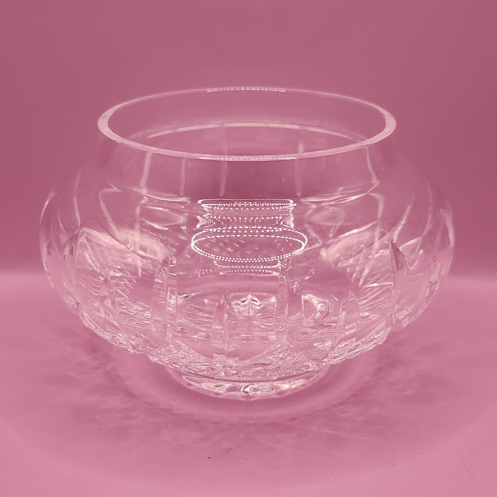 Vintage Stuart Cut Crystal 3-inch Footed Candy Dish Bowl Vase