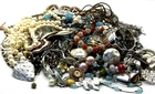 3.14 lbs. Vintage Modern BROKEN Designer Costume Jewelry Lot