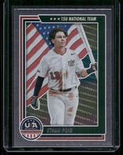 Ethan Puig 2022 Panini USA Baseball Stars & Stripes Base Longevity USA #82