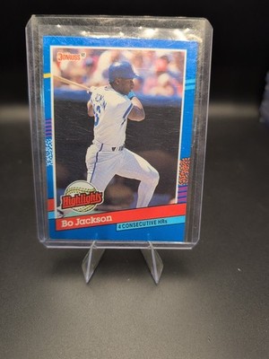 1991 Donruss Bonus Cards Bo Jackson #BC-10 Error Card Missing Period After INC 