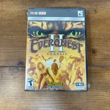 Everquest II Classic PC CD-ROM Brand New Sealed 2006 Sony Online Entertainment