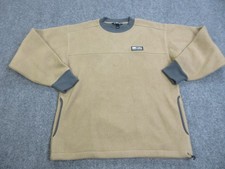 Eddie Bauer EBTEK Pullover Sweater Mens Medium Fleece Crewneck Outdoor Hiking