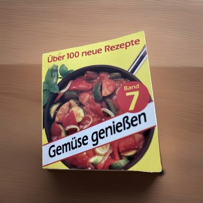 Maggi Kochbuch ''Gemüse genießen'', Band 7,  Mini Größe ca. 5,5 x 5,5cm
