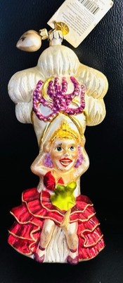 Christopher Radko ''I Love Lucy'' Hollywood Showgirl 00-LCY-02 With tags 9 Inch