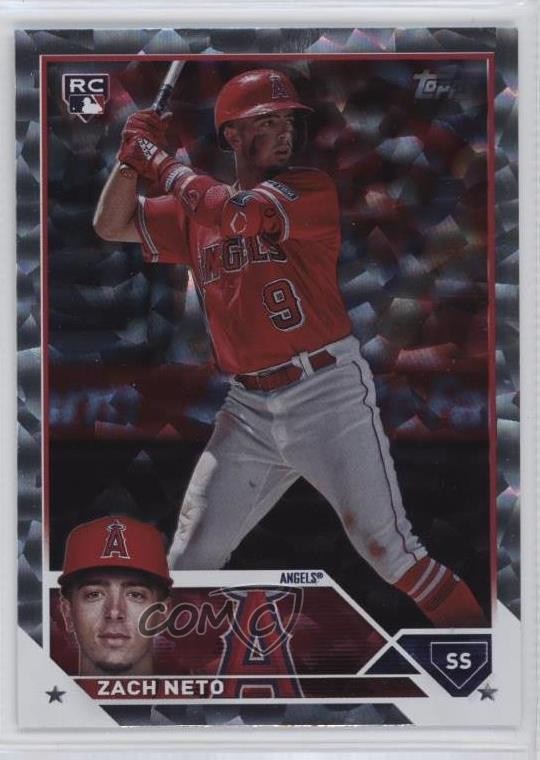 2023 Topps Update Silver Patterned Foil Zach Neto #US98 11dt