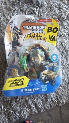 Transformers Prime Beast Hunters - Bulkhead - Deluxe Class Dragon Grinder NEW