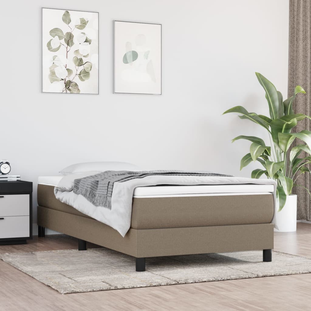 Materasso a Molle Insacchettate Grigio Tortora 80x200x20 cm 2805524