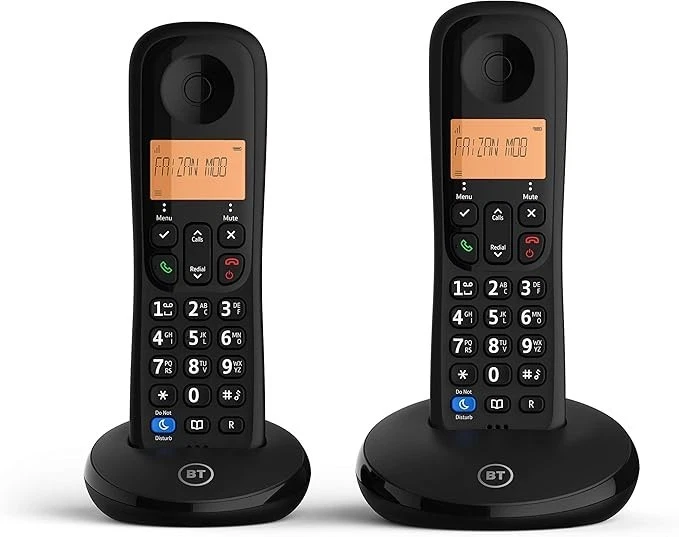 BT Everyday Cordless Home Phone Twin Pack with Call Blocker & DND Button - Image 3 of 3