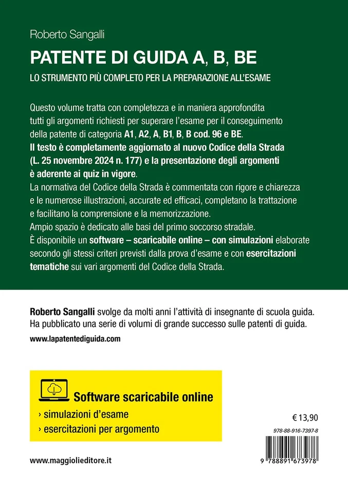 Patente Di Guida A, B, BE 2025 - Manuale Teorico E Quiz per L'Esame. Aggiornato  - Immagine 2 di 4