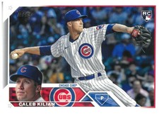 2023 Topps Caleb Kilian #69 Rookie RC Chicago Cubs