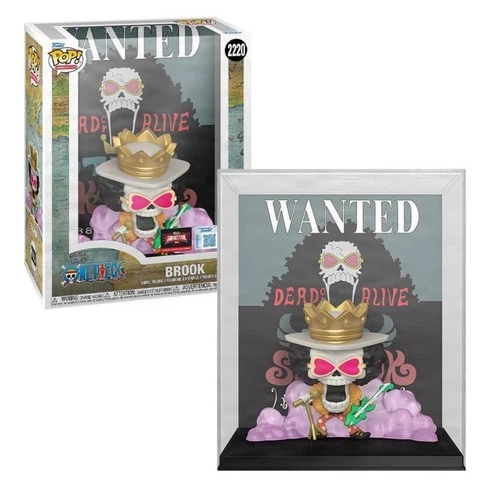 Funko Pop One Piece Wanted Poster Brook #2220 - Target Exclusive - PRESALE