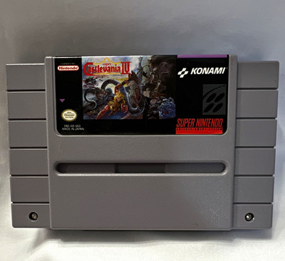 Konami Super Castlevania IV Nintendo SNES NTSC-U/C (US/Canada)