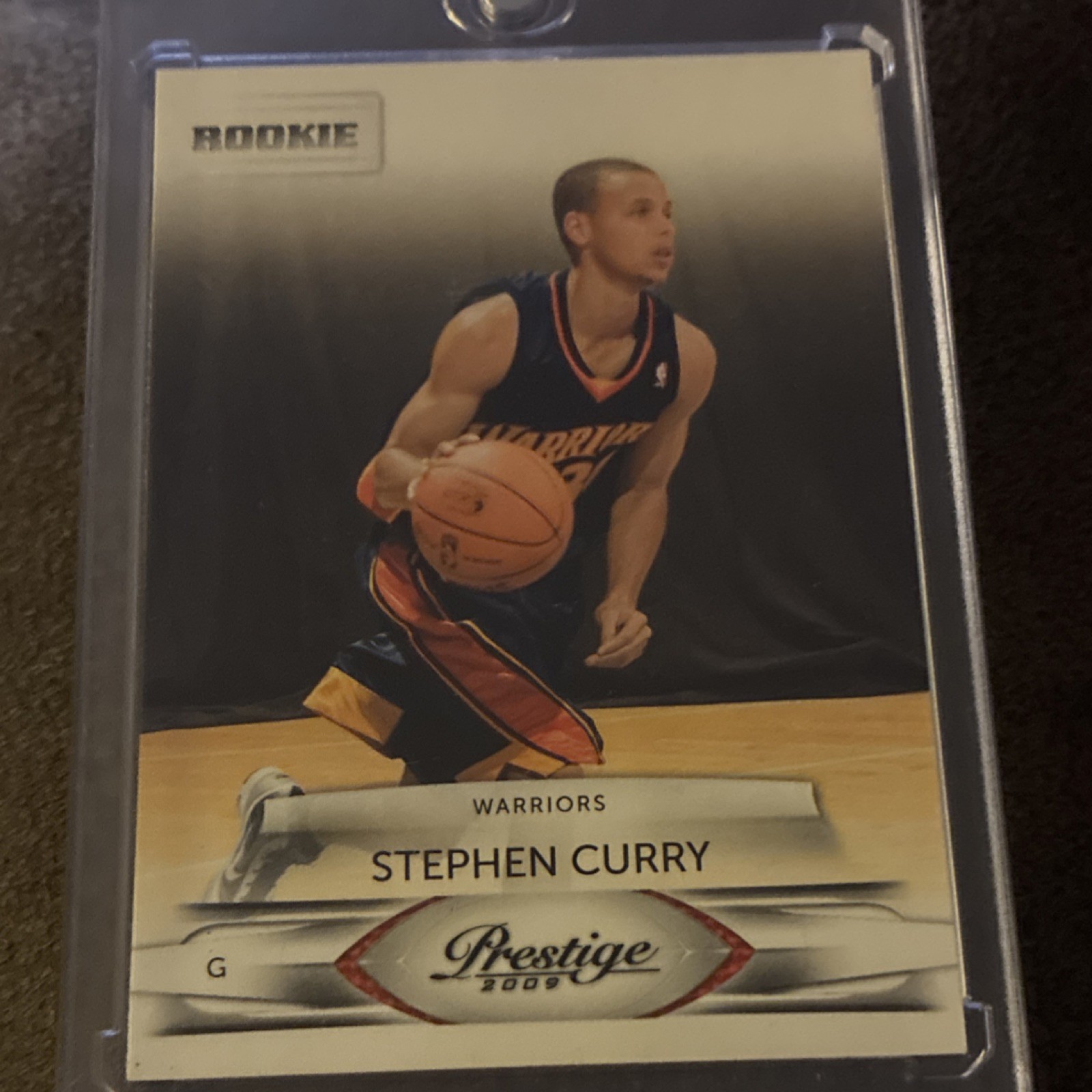 Panini Prestige Rookie Stephen Curry #157 Warriors Basketball 2009-10