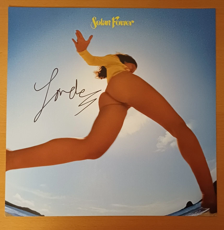 Lorde Solar Power Vinyl/LP + 7'' Picture Single + Signed Lithographie +Poster - Bild 4 von 4