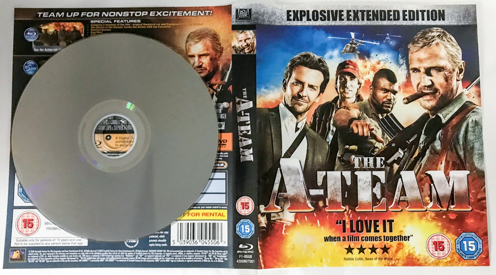 The A-Team (2010) [1x Blu-ray disc in A+ condition] FREEPOST *NO CASE