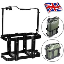 JERRY CAN CARRIER HOLDER 10L 20L LOCKABLE PETROL DIESEL FUEL CAN BASKET STORAGE
